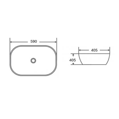 MELA - BELLA Above Counter BasinBasins – available at Bathroom City Perth
