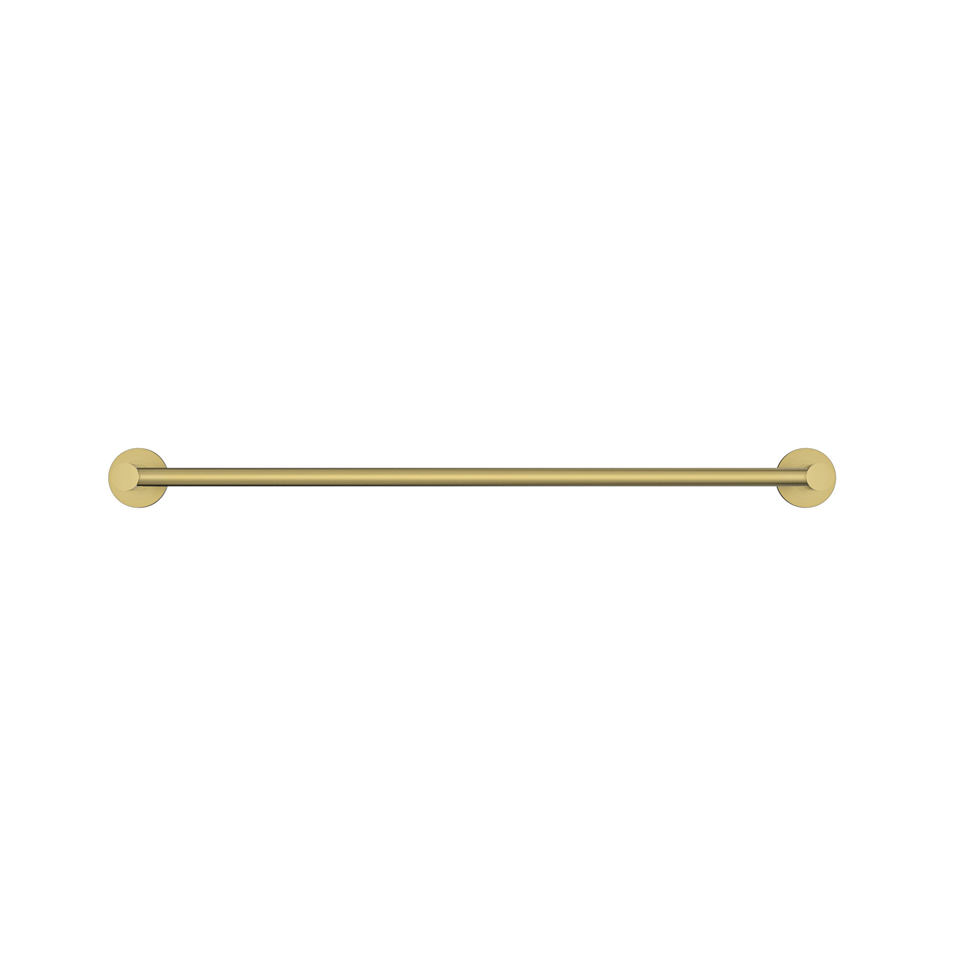 MELA - BRUNO 600 Double Towel Rail Brushed BrassAccessories – available at Bathroom City Perth