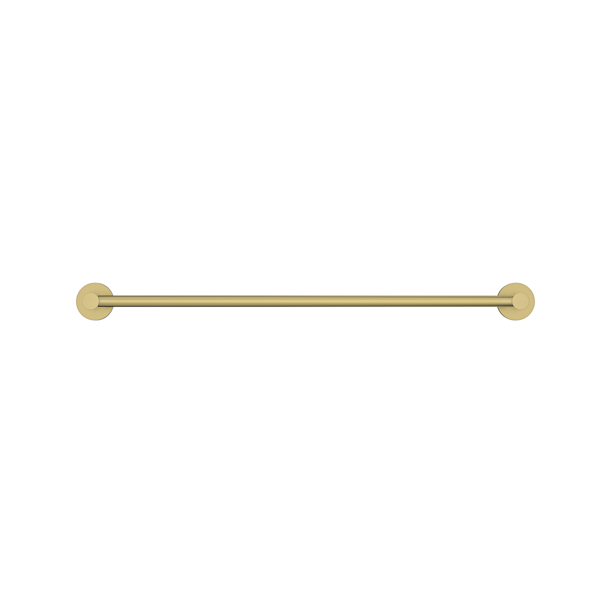 MELA - BRUNO 600 Single Towel Rail Brushed BrassAccessories – available at Bathroom City Perth