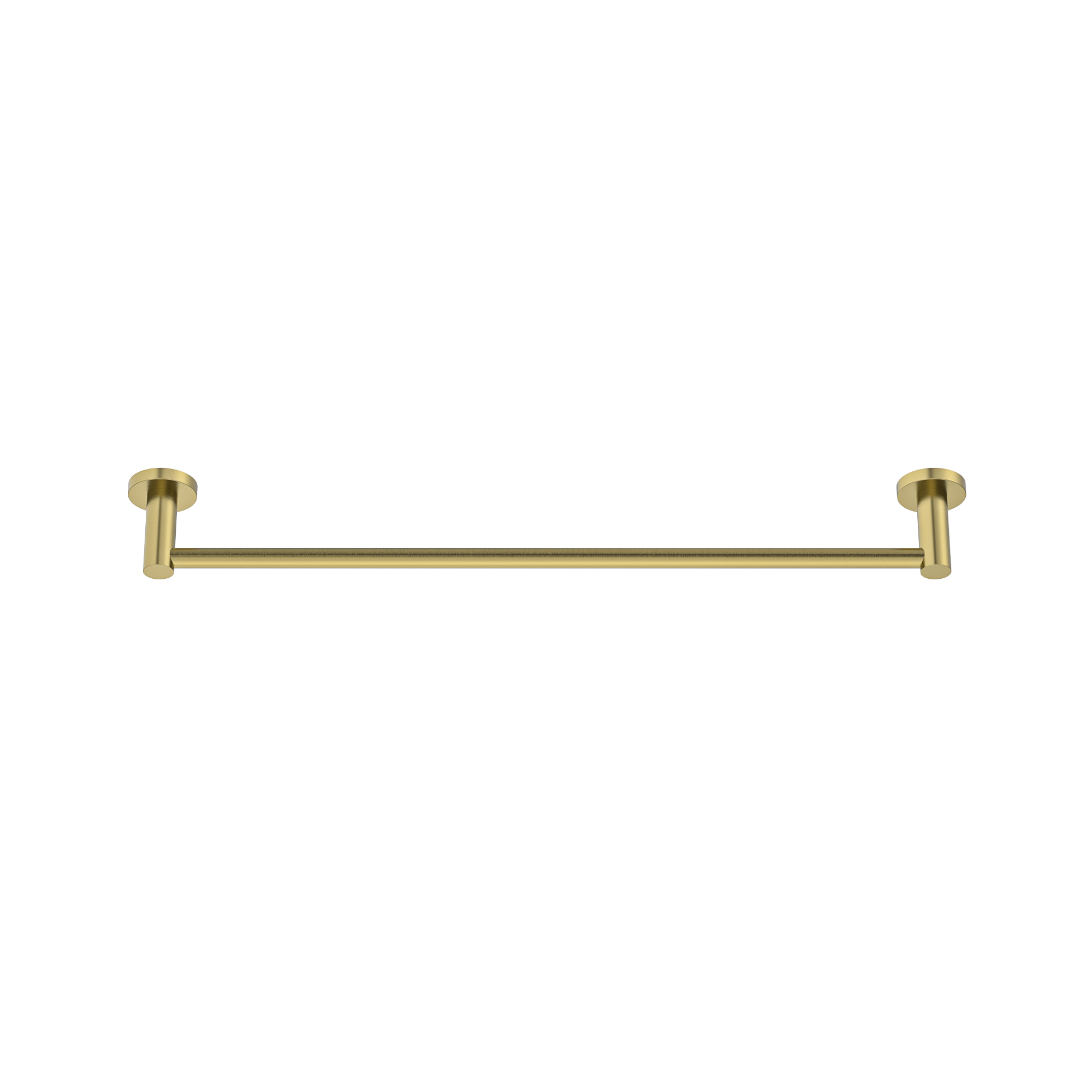 MELA - BRUNO 600 Single Towel Rail Brushed BrassAccessories – available at Bathroom City Perth