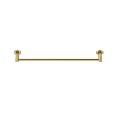 MELA - BRUNO 600 Single Towel Rail Brushed Brass Accessories – available at Bathroom City Perth