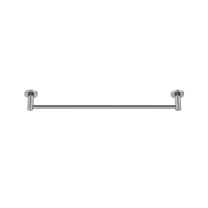 MELA - BRUNO 600 Single Towel Rail Brushed NickelAccessories – available at Bathroom City Perth