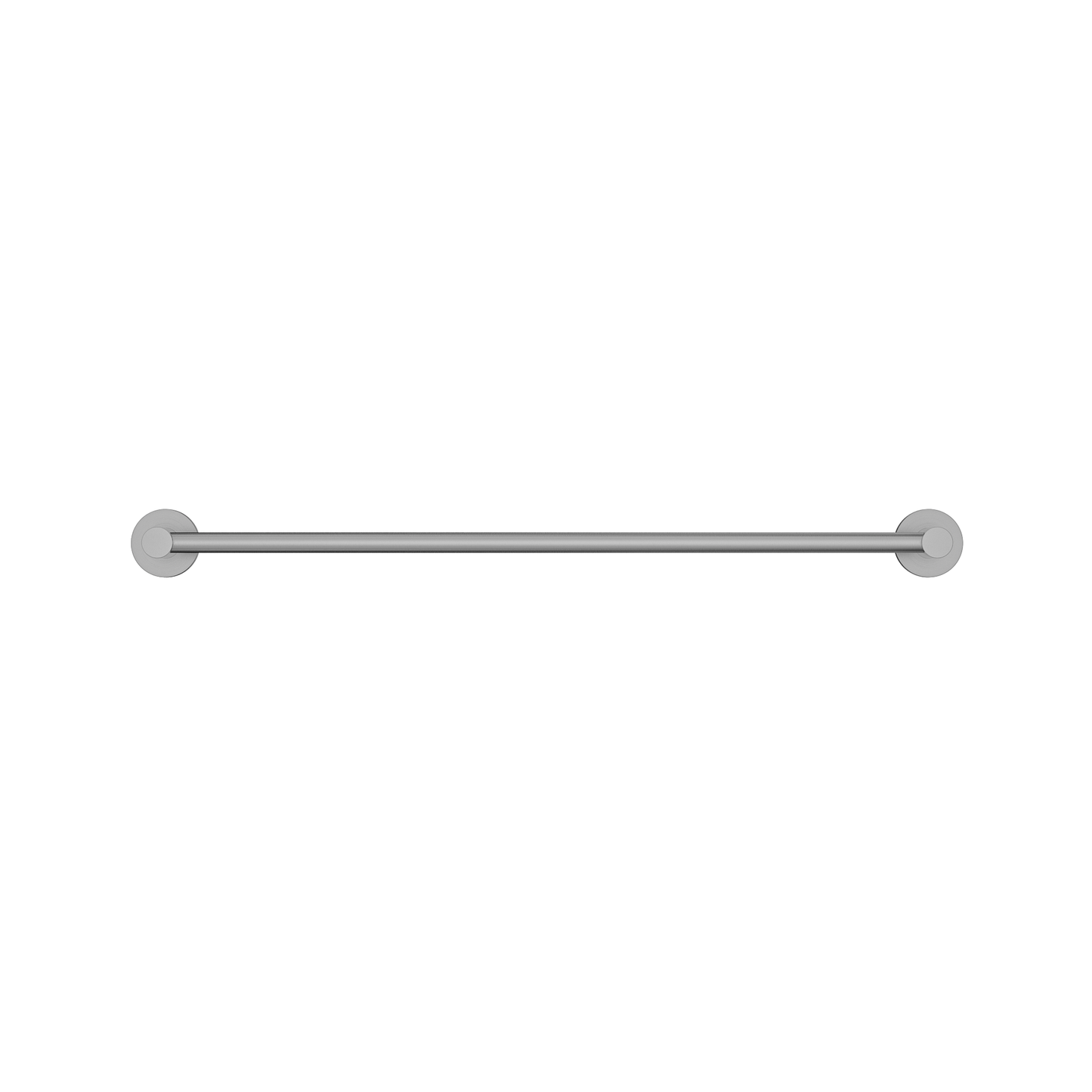 MELA - BRUNO 600 Single Towel Rail Brushed NickelAccessories – available at Bathroom City Perth