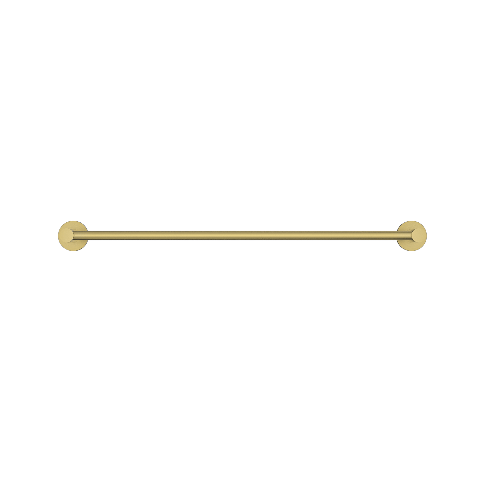 MELA - BRUNO 800 Double Towel Rail Brushed BrassAccessories – available at Bathroom City Perth