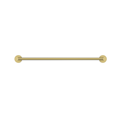 MELA - BRUNO 800 Double Towel Rail Brushed Brass Accessories – available at Bathroom City Perth
