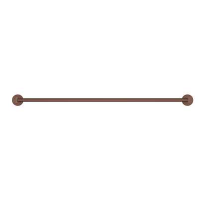 MELA - BRUNO 800 Double Towel Rail Brushed CopperAccessories – available at Bathroom City Perth