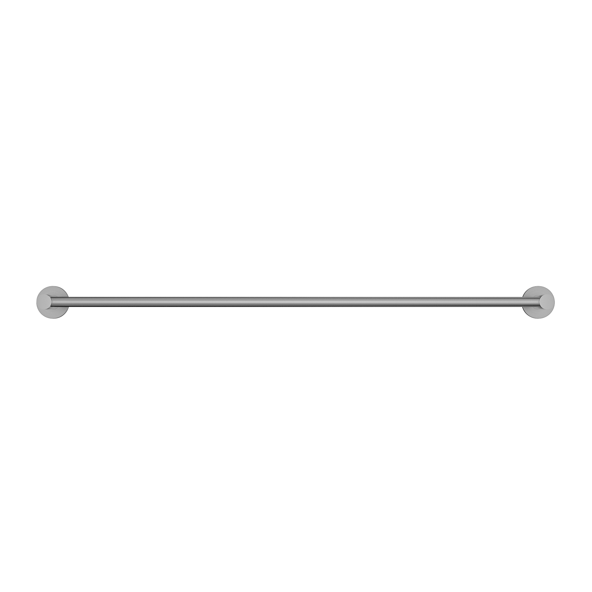 MELA - BRUNO 800 Double Towel Rail Brushed NickelAccessories – available at Bathroom City Perth