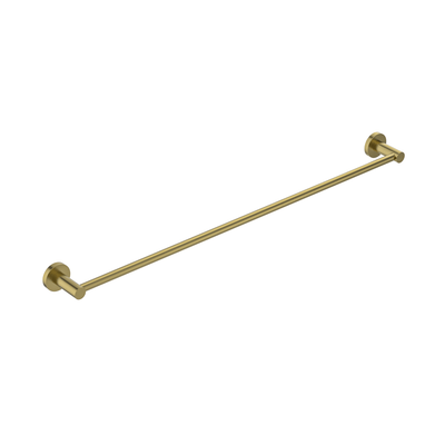 MELA - BRUNO 800 Single Towel Rail Brushed Brass Accessories – available at Bathroom City Perth