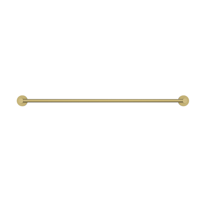 MELA - BRUNO 800 Single Towel Rail Brushed Brass Accessories – available at Bathroom City Perth