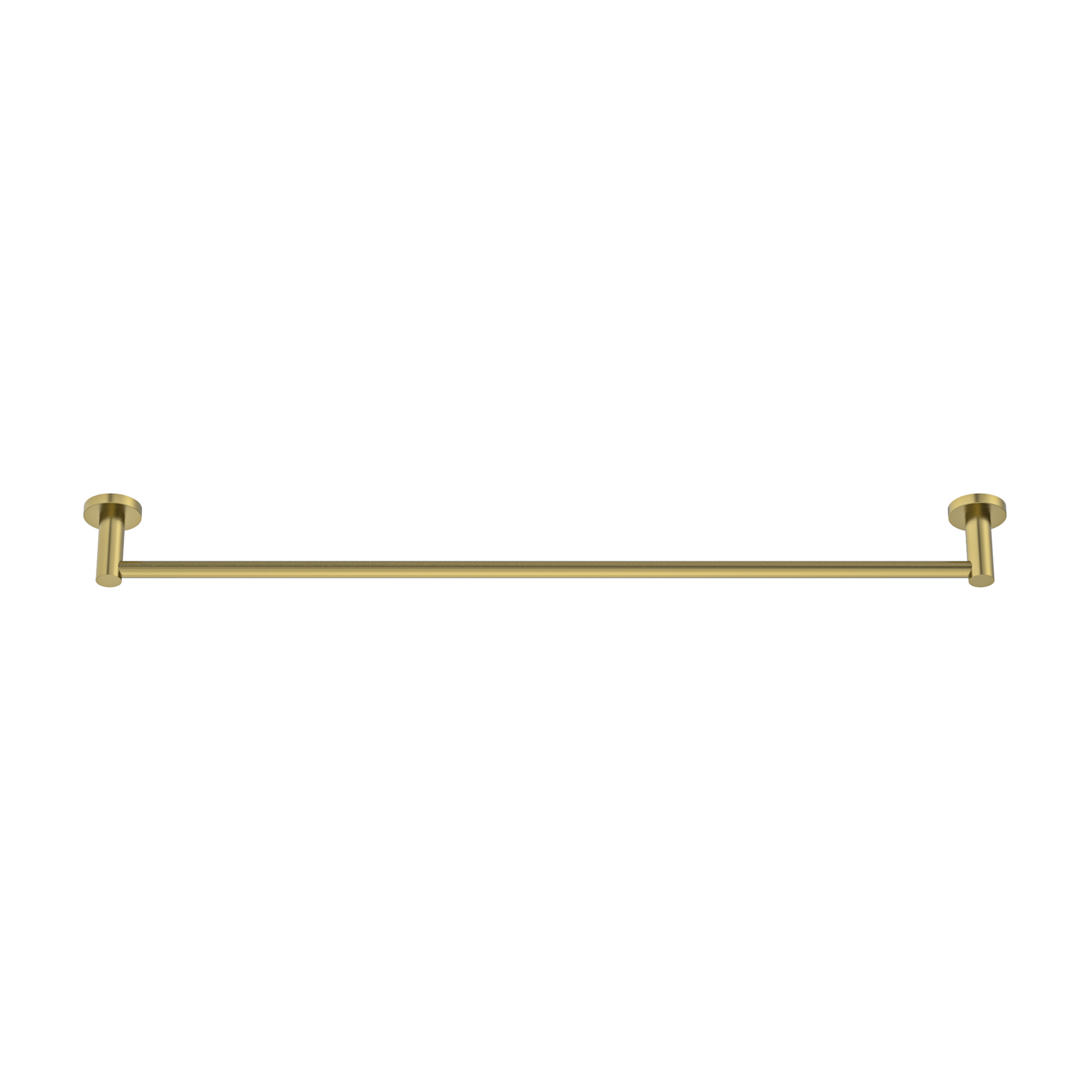 MELA - BRUNO 800 Single Towel Rail Brushed BrassAccessories – available at Bathroom City Perth