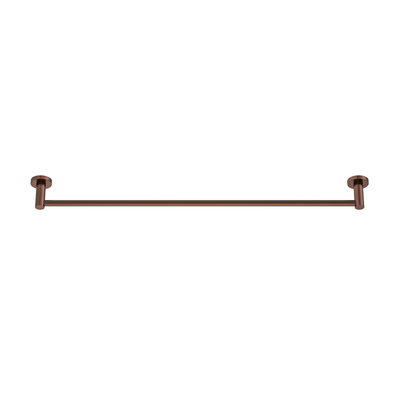 MELA - BRUNO 800 Single Towel Rail Brushed Copper Accessories – available at Bathroom City Perth