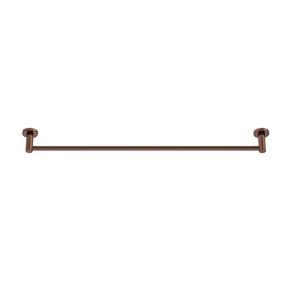 MELA - BRUNO 800 Single Towel Rail Brushed CopperAccessories – available at Bathroom City Perth
