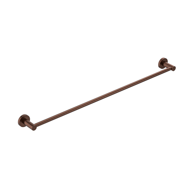 MELA - BRUNO 800 Single Towel Rail Brushed Copper Accessories – available at Bathroom City Perth