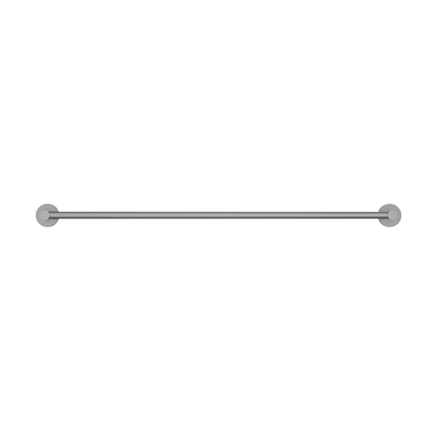 MELA - BRUNO 800 Single Towel Rail Brushed Nickel Accessories – available at Bathroom City Perth