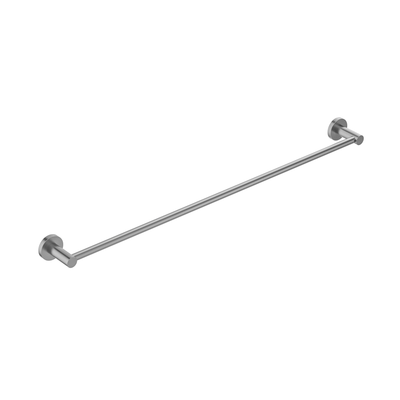 MELA - BRUNO 800 Single Towel Rail Brushed Nickel Accessories – available at Bathroom City Perth
