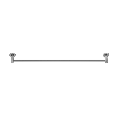 MELA - BRUNO 800 Single Towel Rail Brushed Nickel Accessories – available at Bathroom City Perth