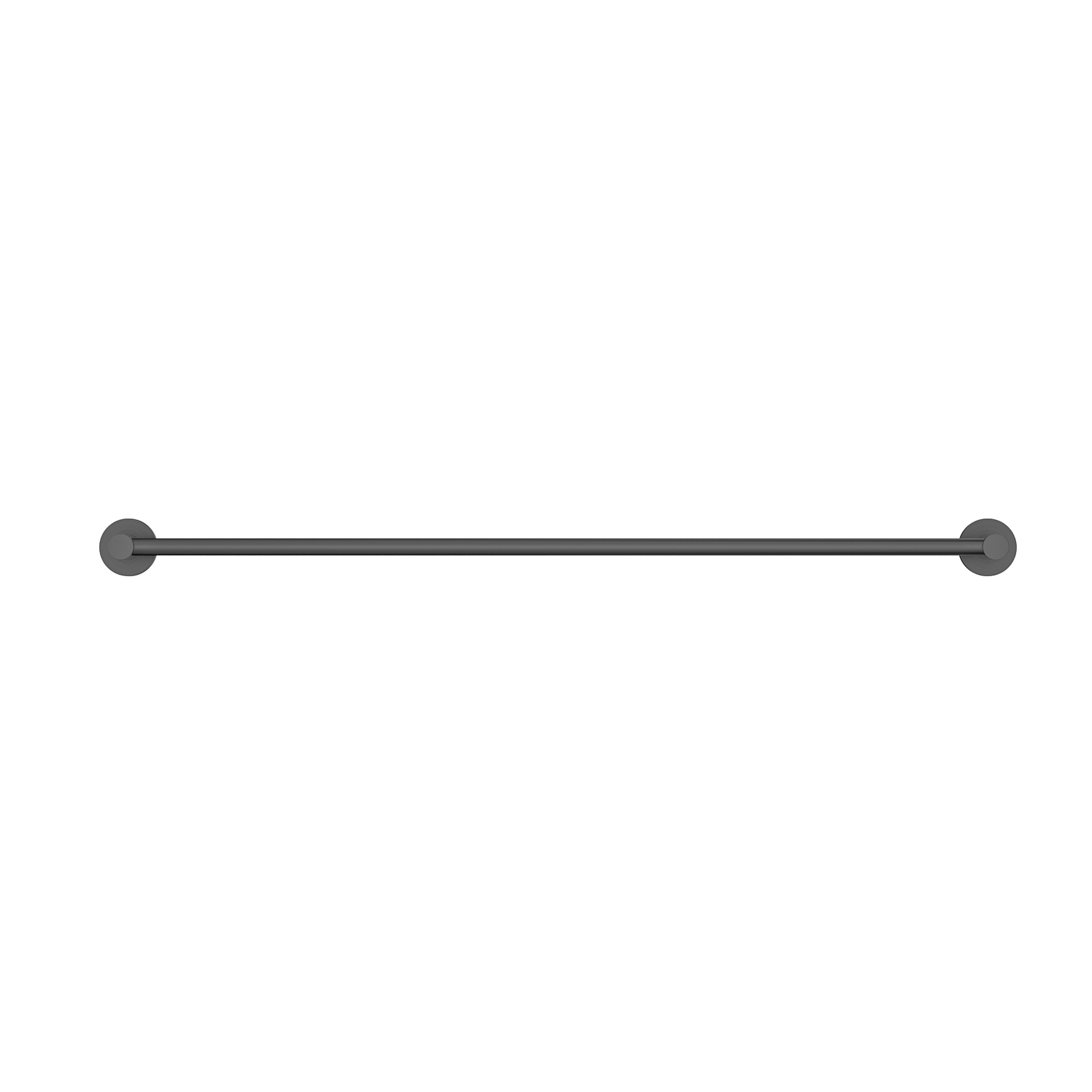 MELA - BRUNO 800 Single Towel Rail Gun MetalAccessories – available at Bathroom City Perth