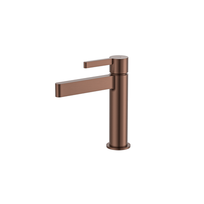 MELA - BRUNO Basin Mixer Brushed CopperTapware – available at Bathroom City Perth