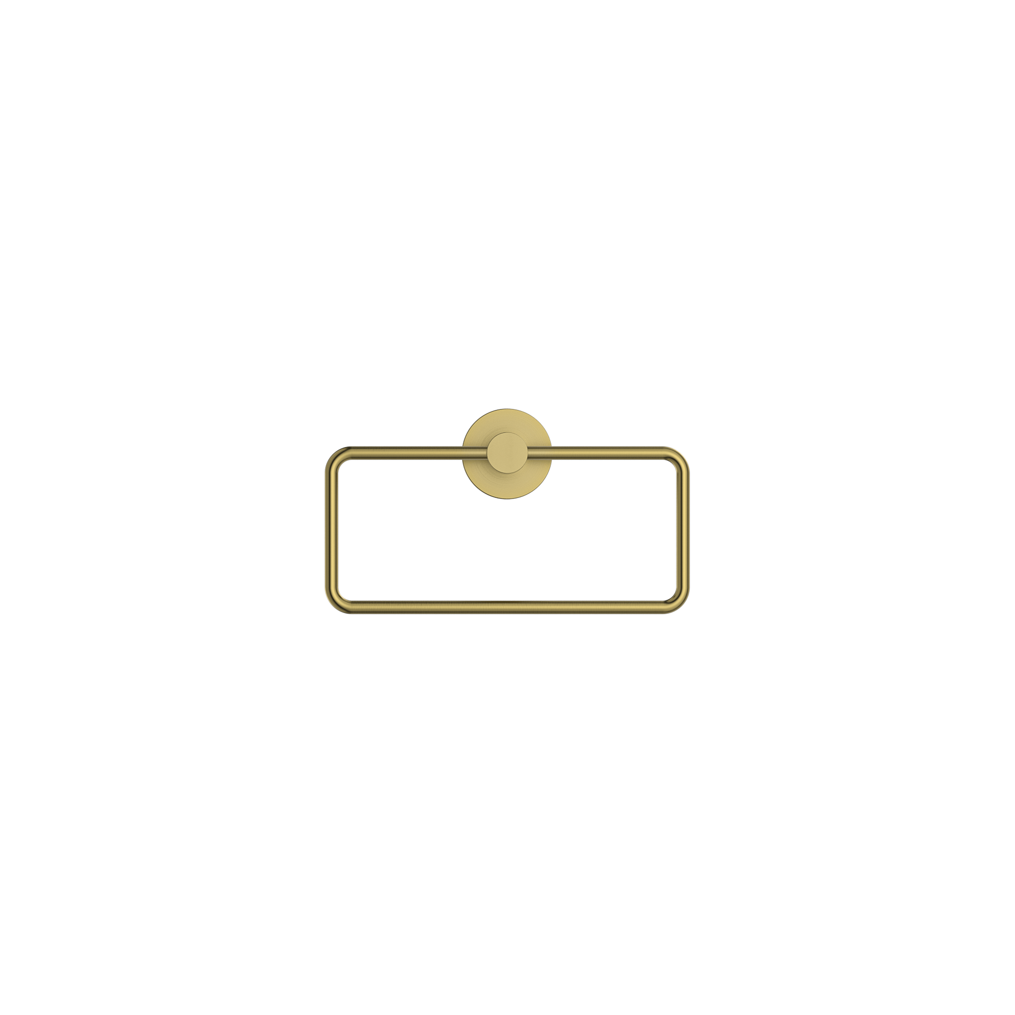 MELA - BRUNO Hand Towel Rail Brushed BrassAccessories – available at Bathroom City Perth