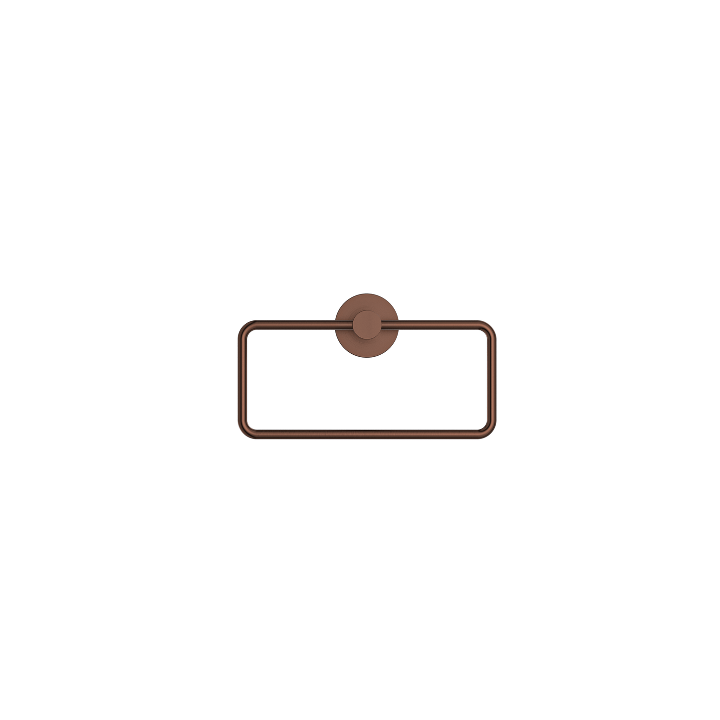 MELA - BRUNO Hand Towel Rail Brushed CopperAccessories – available at Bathroom City Perth