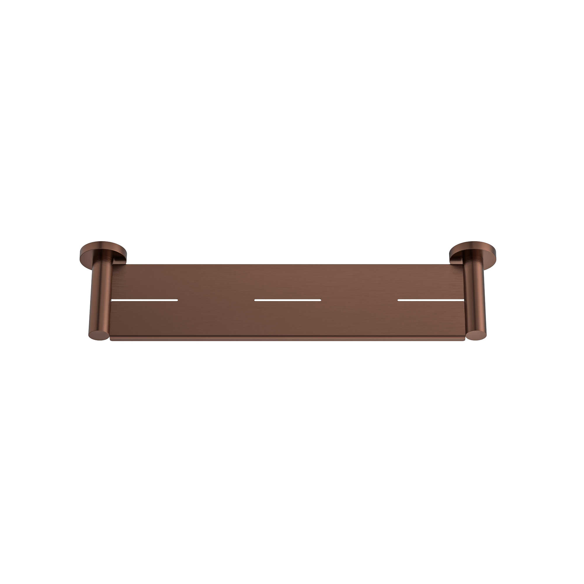 MELA - BRUNO Shelf Holder Brushed CopperAccessories – available at Bathroom City Perth