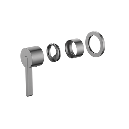 MELA - BRUNO Shower/Bath Wall Mixer Brushed NickelTapware – available at Bathroom City Perth