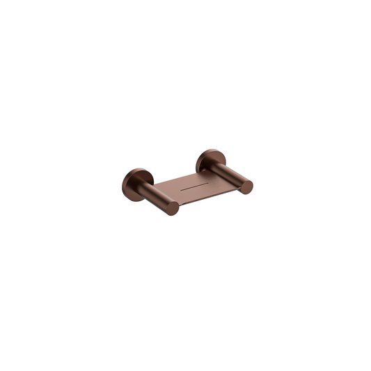 MELA - BRUNO Soap Holder Brushed CopperAccessories – available at Bathroom City Perth