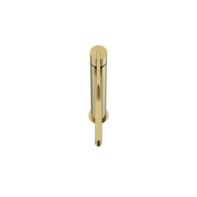 MELA - BRUNO Tall Basin Mixer Brushed BrassTapware – available at Bathroom City Perth