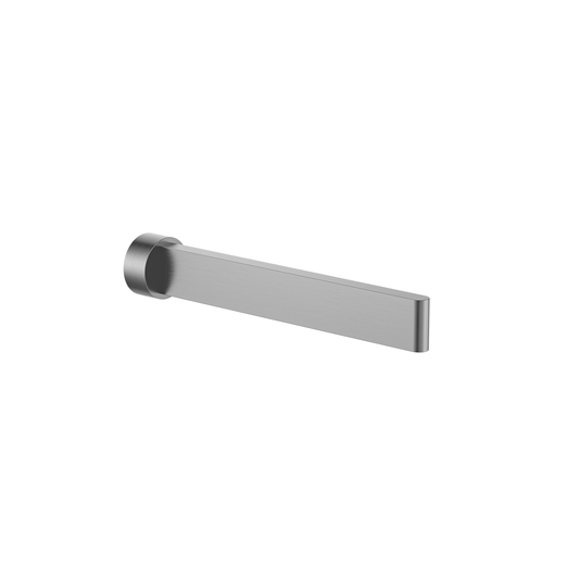 MELA - BRUNO Wall Spout Brushed NickelTapware – available at Bathroom City Perth