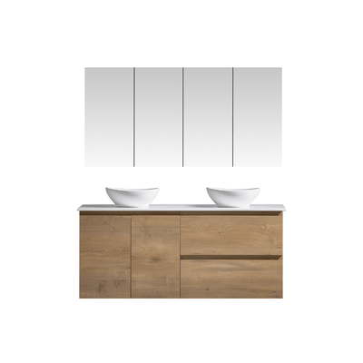 MELA - CLARK 1500 Snafell Wall Hung Vanity with Doors & Drawers from our - MELA - supplier–available at Bathroom City Perth
