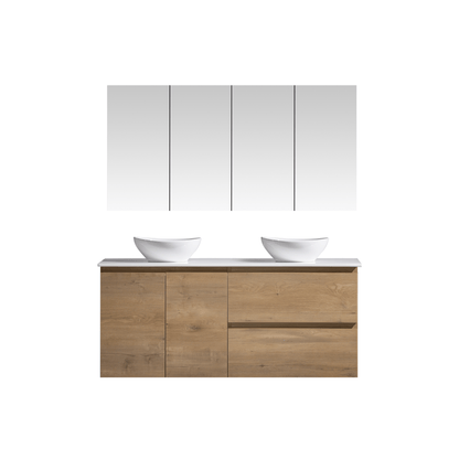 MELA - CLARK 1500 Snafell Wall Hung Vanity with Doors & Drawers - Vanities - from our - MELA - supplier–available at Bathroom City Perth