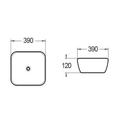 MELA - DAISY Above Counter BasinBasins – available at Bathroom City Perth