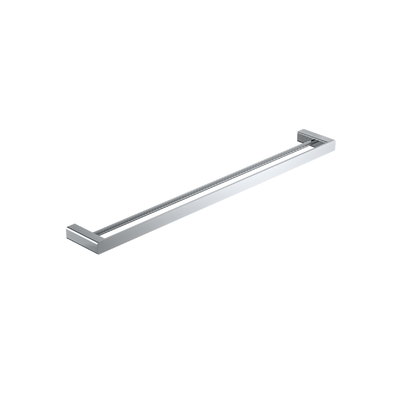 MELA - FLOVA 600 Double Towel Rail Chrome Accessories – available at Bathroom City Perth