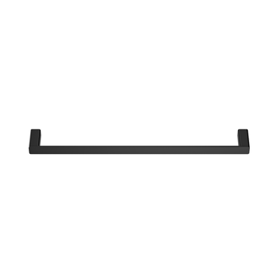 MELA - FLOVA 600 Single Towel Rail Black Accessories – available at Bathroom City Perth
