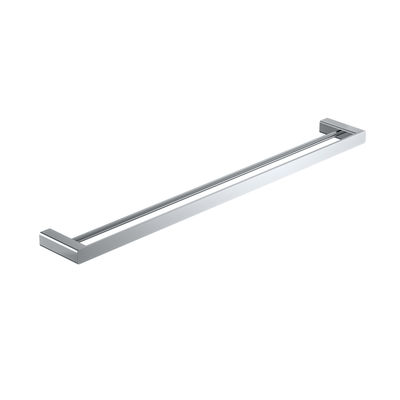 MELA - FLOVA 800 Double Towel Rail Chrome Accessories – available at Bathroom City Perth