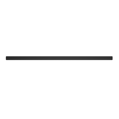 MELA - FLOVA 800 Single Towel Rail Black Accessories – available at Bathroom City Perth