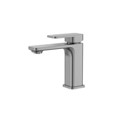 MELA - FLOVA Basin Mixer Brushed NickelTapware – available at Bathroom City Perth