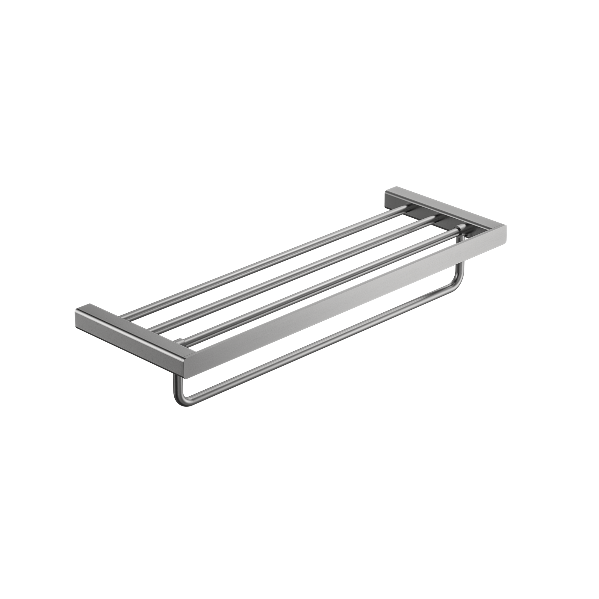 MELA - FLOVA Bath Towel Shelf Brushed NickelAccessories – available at Bathroom City Perth