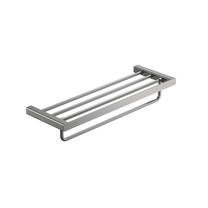 MELA - FLOVA Bath Towel Shelf Brushed NickelAccessories – available at Bathroom City Perth