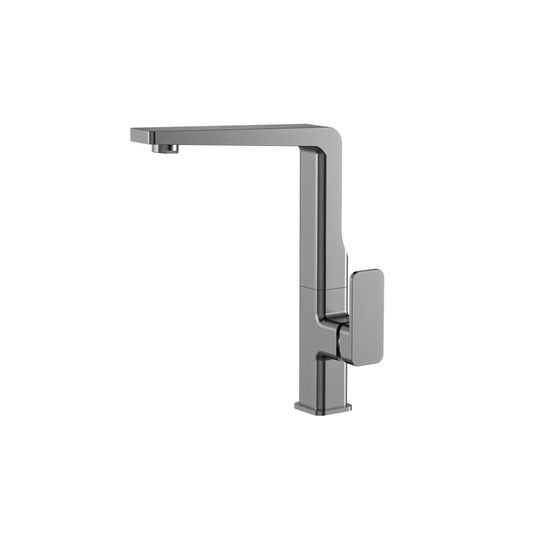 MELA - FLOVA Gooseneck Kitchen Mixer Brushed NickelTapwareMELABathroom City from Mela – available at Bathroom City Perth