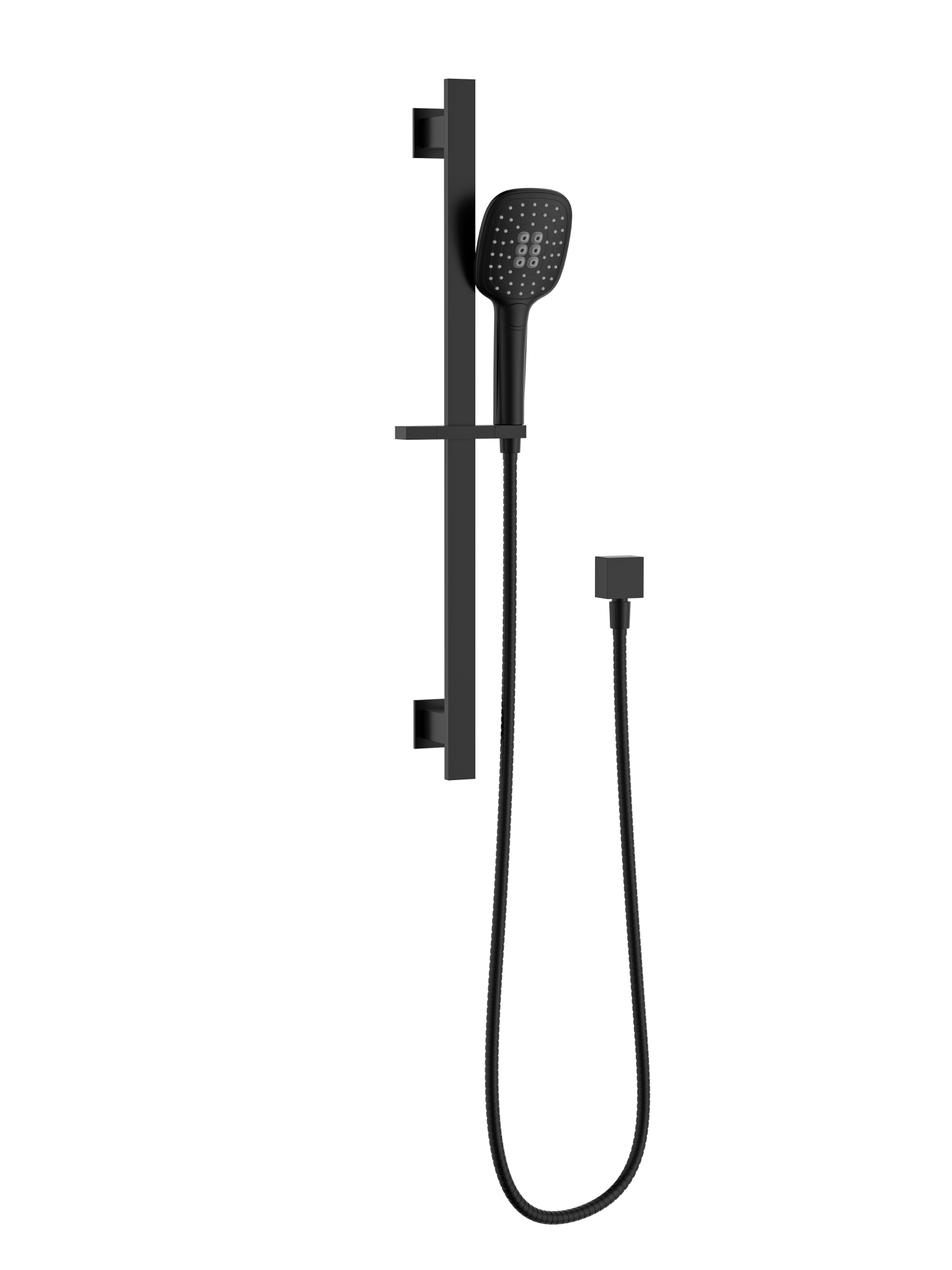 MELA - FLOVA Hand Shower Set with Rail Black - Tapware - from our - MELA - supplier–available at Bathroom City Perth
