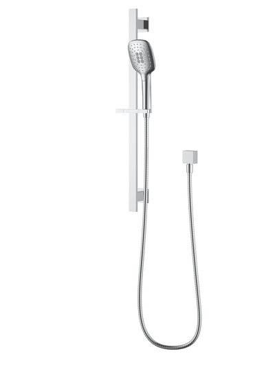 MELA - FLOVA Hand Shower Set with Rail Chrome - Tapware - from our - MELA - supplier–available at Bathroom City Perth