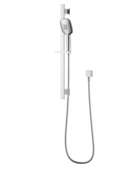 MELA - FLOVA Hand Shower Set with Rail Chrome - Tapware - from our - MELA - supplier–available at Bathroom City Perth