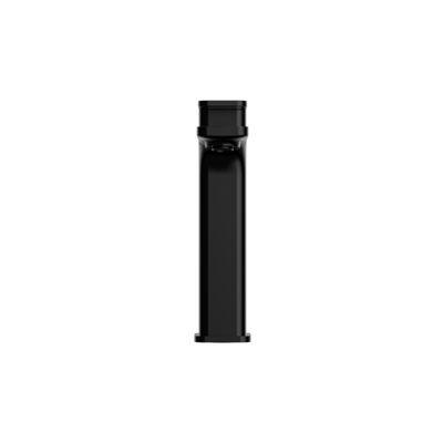 MELA - FLOVA Medium Basin Mixer BlackTapware – available at Bathroom City Perth