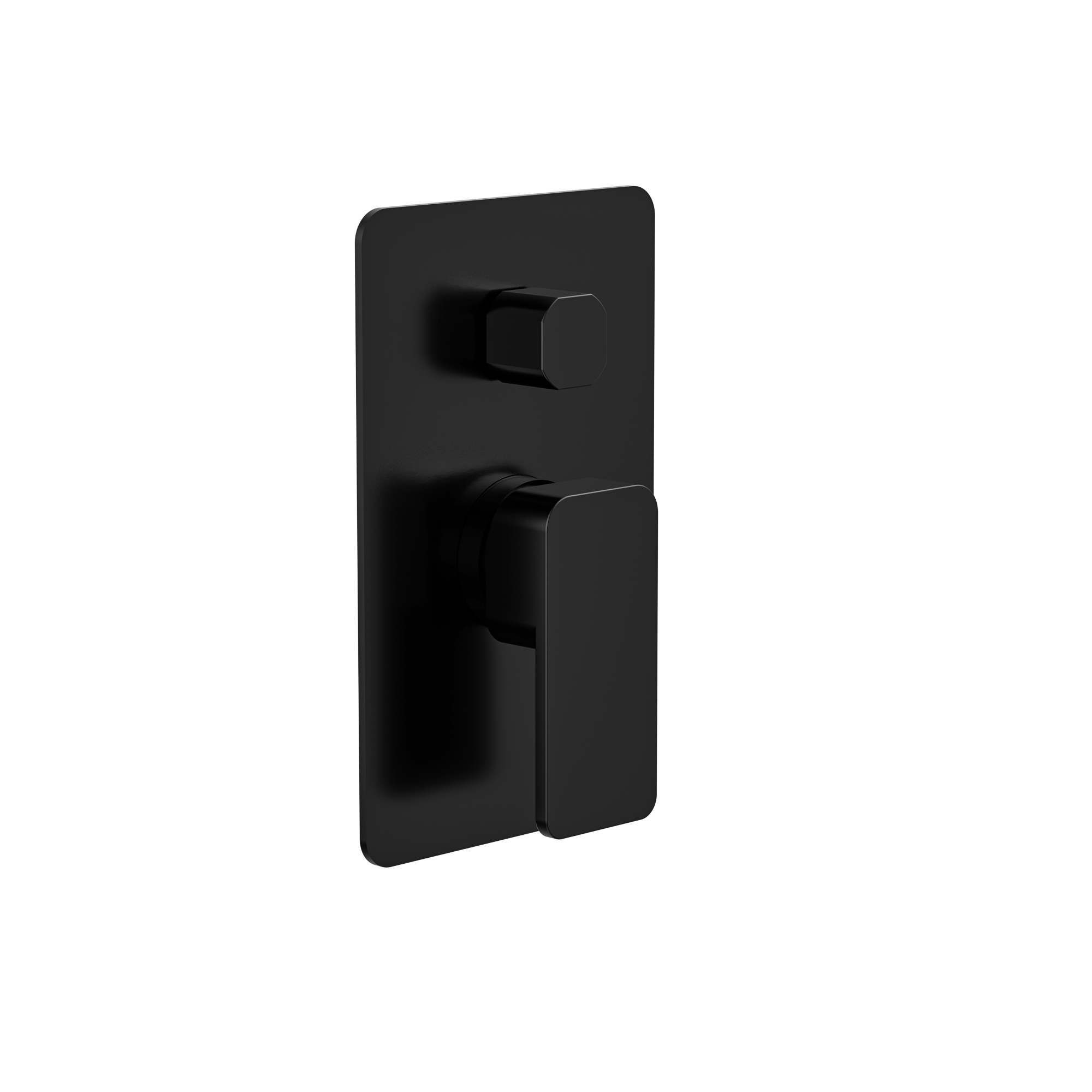 MELA - FLOVA Shower/Bath Wall Mixer with Diverter BlackTapware – available at Bathroom City Perth