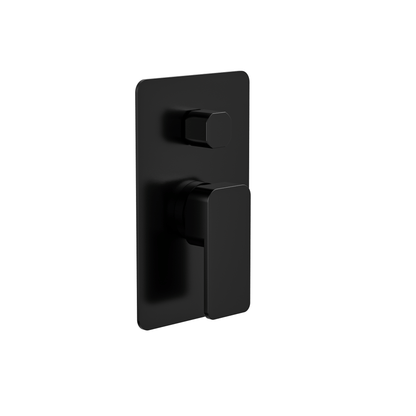 MELA - FLOVA Shower/Bath Wall Mixer with Diverter BlackTapware – available at Bathroom City Perth