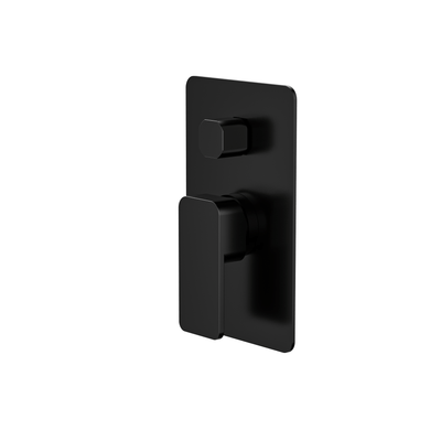MELA - FLOVA Shower/Bath Wall Mixer Diverter Black Tapware – available at Bathroom City Perth