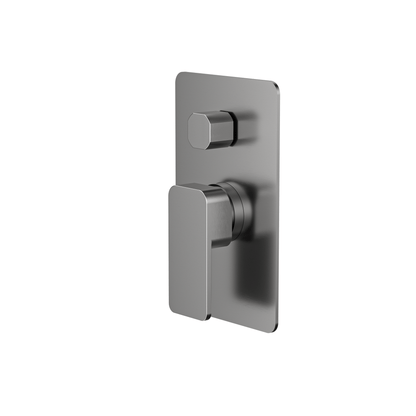 MELA - FLOVA Shower/Bath Wall Mixer with Diverter Brushed NickelTapware – available at Bathroom City Perth