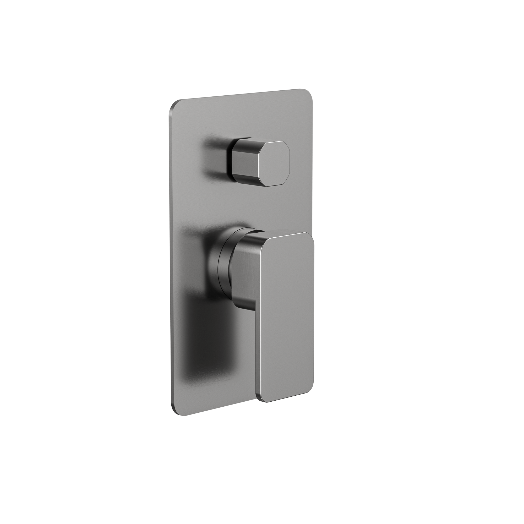 MELA - FLOVA Shower/Bath Wall Mixer with Diverter Brushed NickelTapware – available at Bathroom City Perth