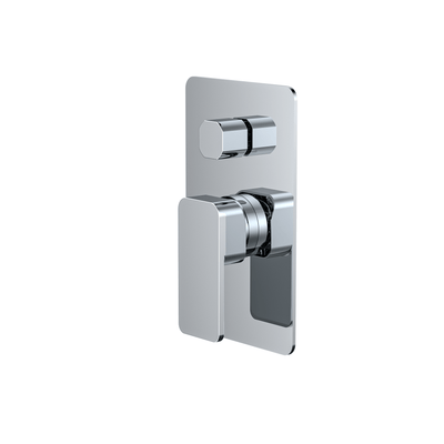 MELA - FLOVA Shower/Bath Wall Mixer Diverter Chrome Tapware – available at Bathroom City Perth
